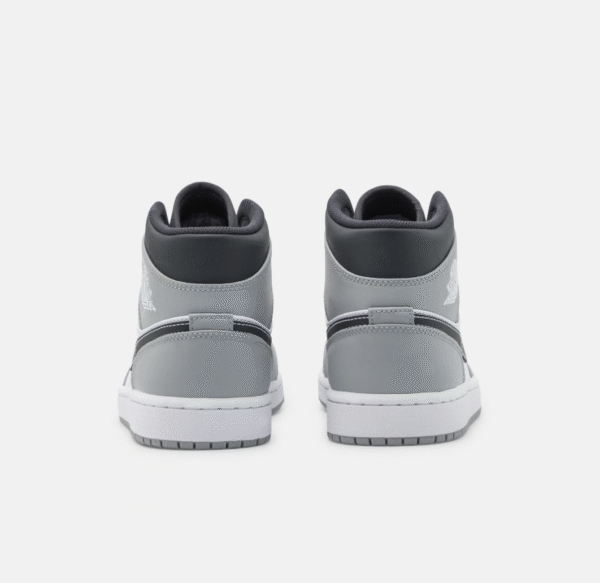 Nike Jordan 1 Mid Grey - Image 3