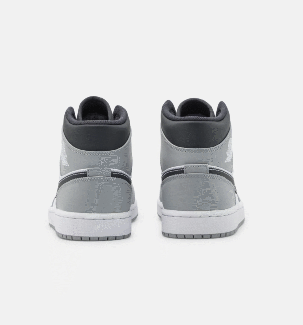 Nike Jordan 1 Mid Grey - Image 5