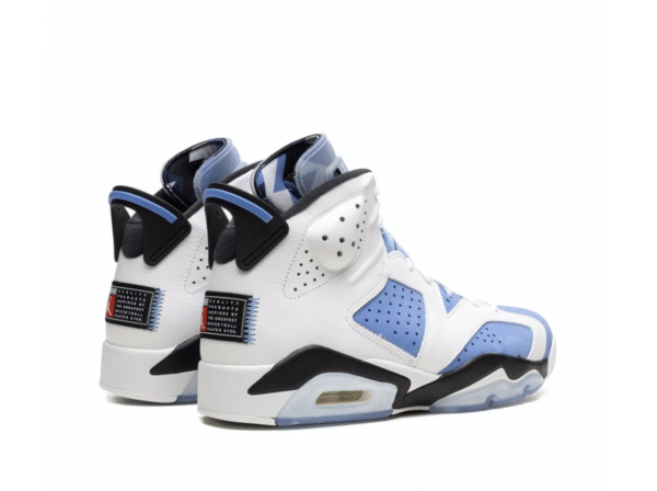Nike Jordan 6 Retro UNC White - Image 2