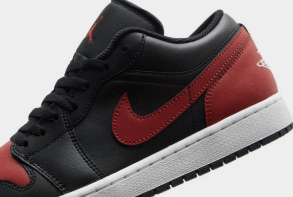 Jordan Air 1 Low Red Black - Image 3