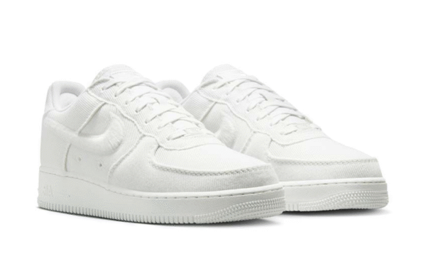 Nike Air Force LOW CANVAS "WHITE" - Image 4
